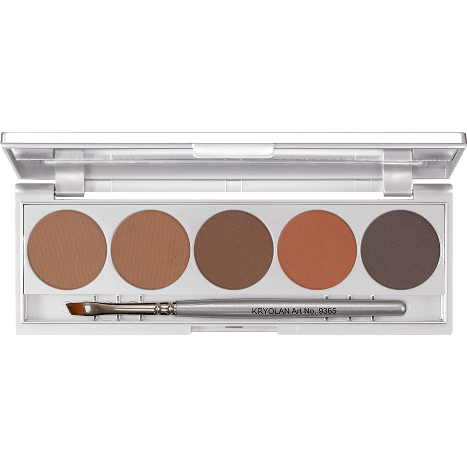 Kryolan Eyebrow Powder Palette Brows 1