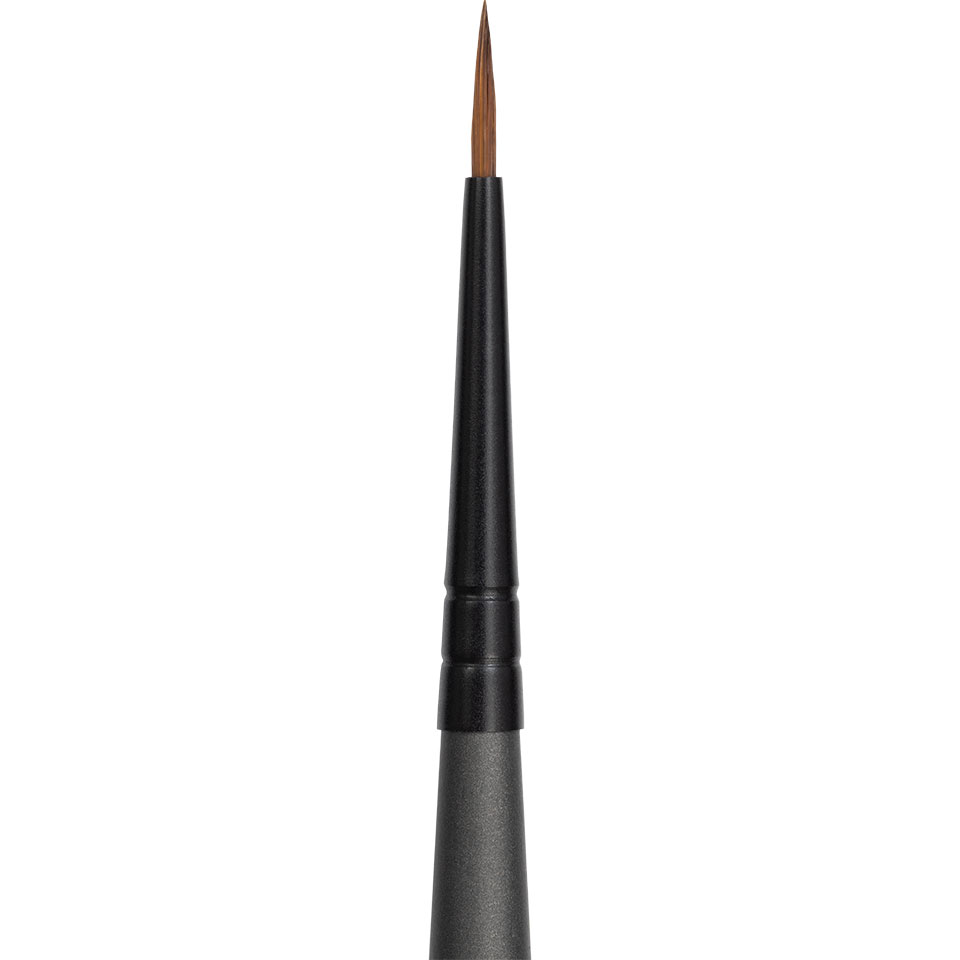 Kryolan Artist Round Brush 0 - Professional makeup brushes UK - eyeliner brush - eye liner brushes