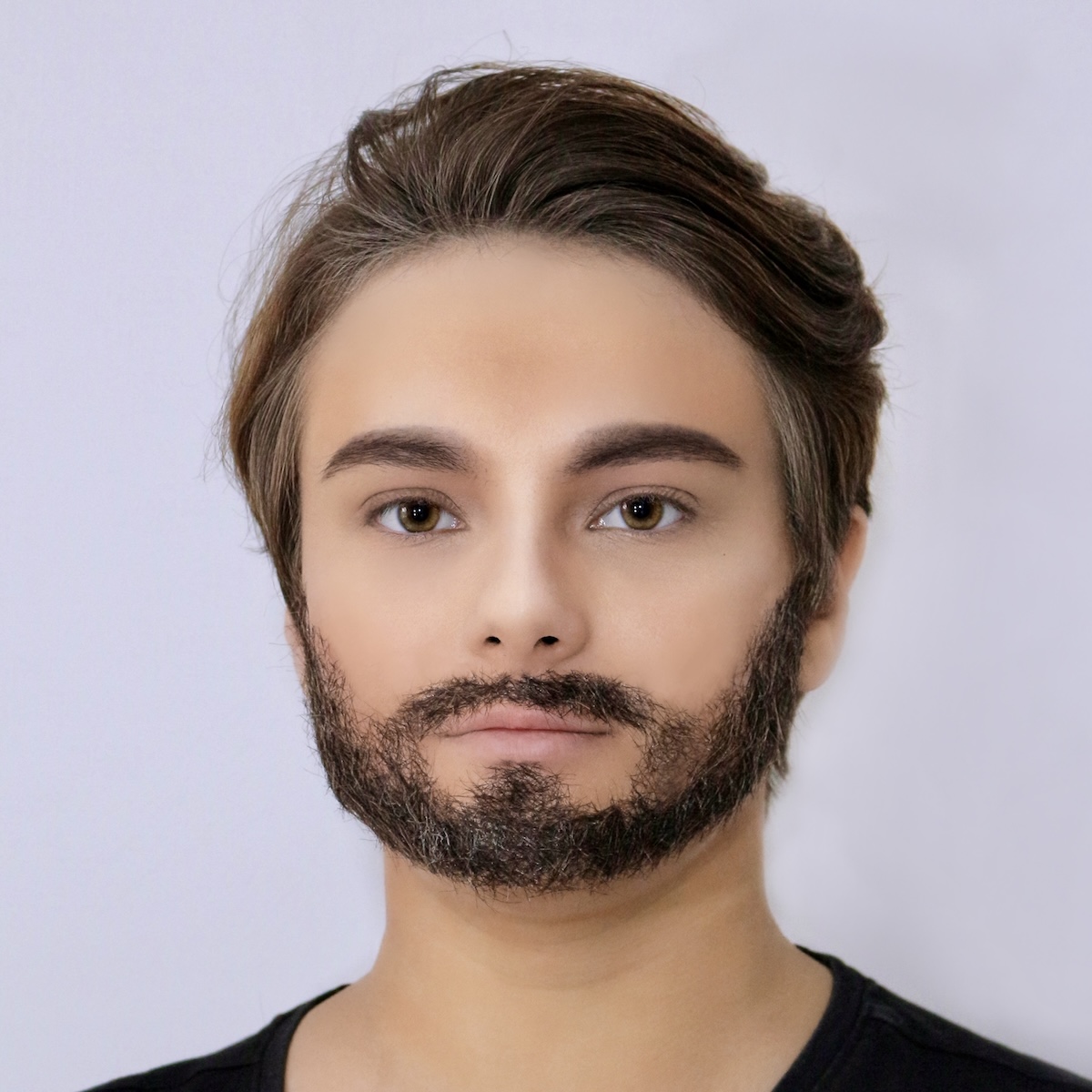 drag king makeup London female to male makeover