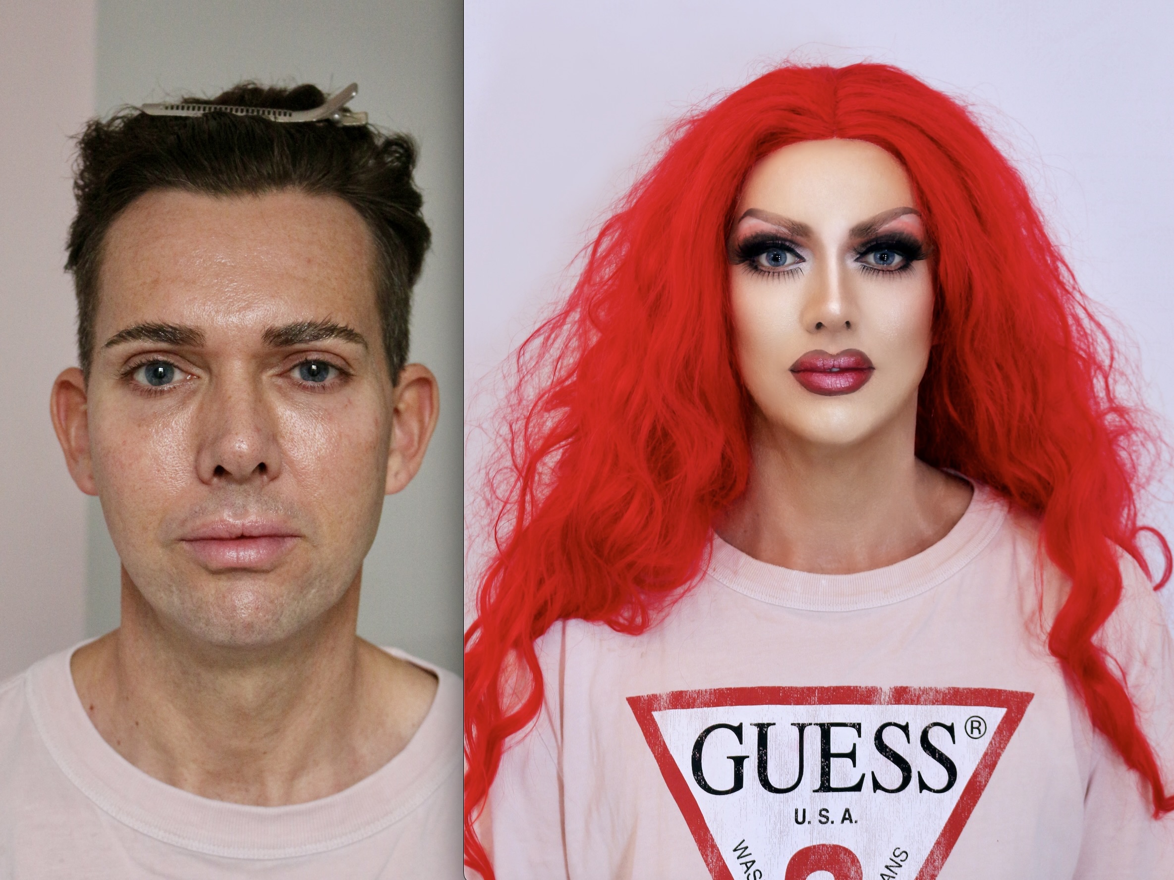 drag queen makeup Lodon drag makeup