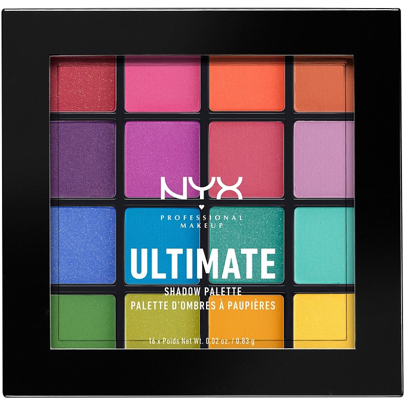 NYX Ultimate Shadow Palette Brights-Lumineux